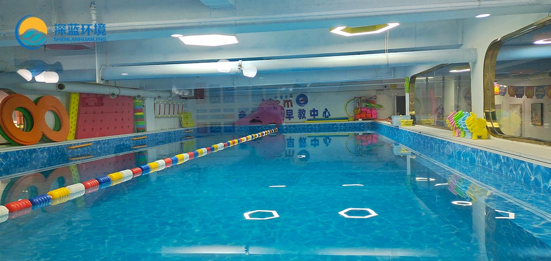 臨沂小魚(yú)尼草莫早教中心游泳池