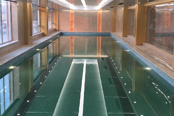 游泳池設(shè)備-魯花集團辦公樓泳池 游泳池設(shè)備-魯花集團辦公樓泳池