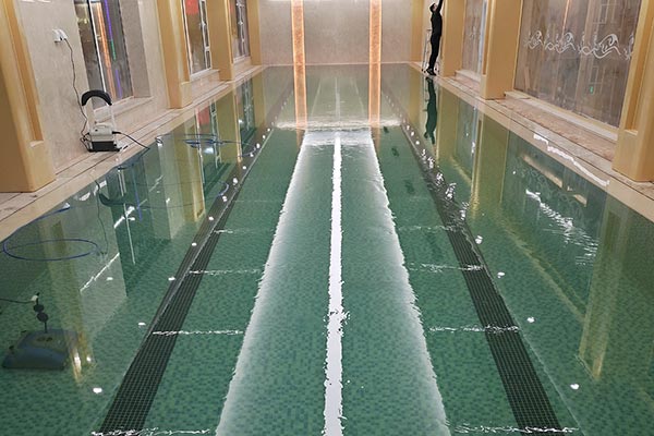 游泳池設(shè)備-魯花集團辦公樓泳池 游泳池設(shè)備-魯花集團辦公樓泳池