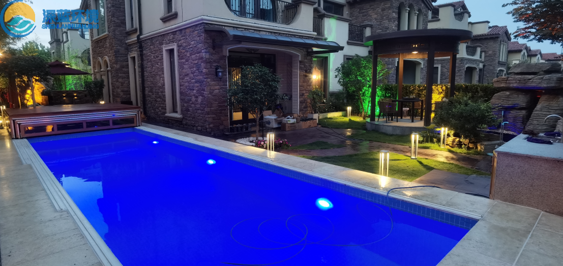 東營(yíng)攬翠湖別墅泳池項(xiàng)目