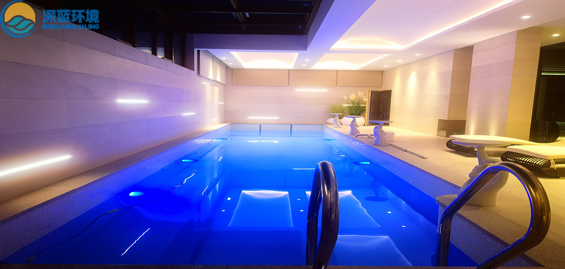 煙臺(tái)天越灣別墅泳池