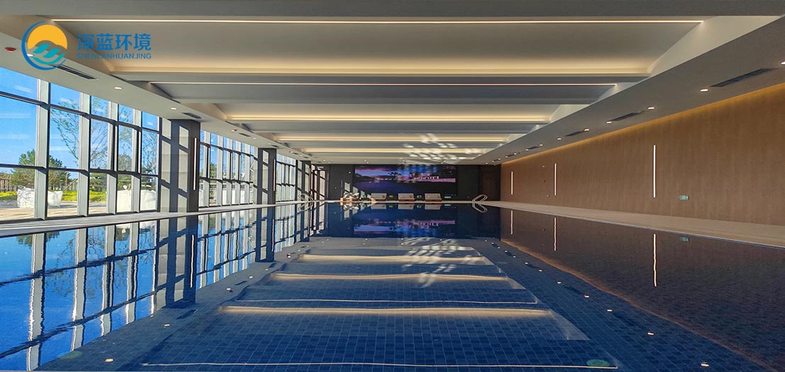 乳山隱秀售樓處會(huì)所泳池