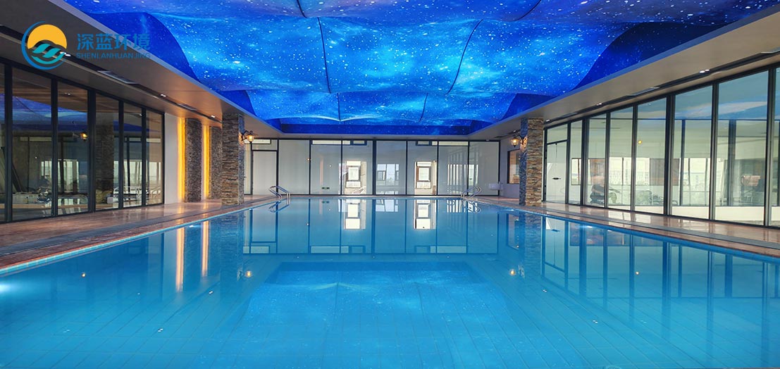 東營(yíng)林德洛克展覽中心懸空泳池