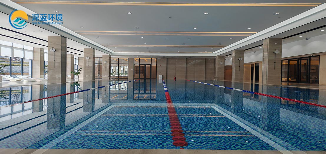 濰坊上城瓏樾售樓處會(huì)所泳池